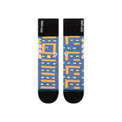 "Pac-Man" Power Pellet Crew Socks - Blue