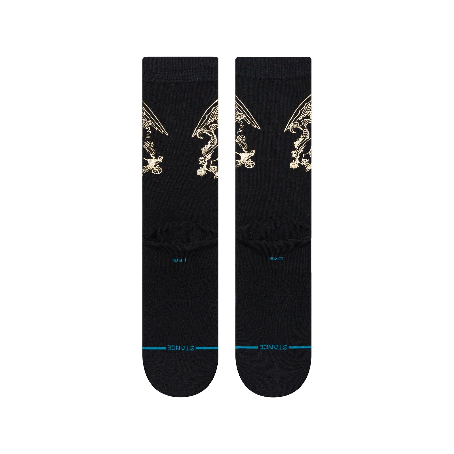 Chaussettes Queen Golden Crew - Noir 