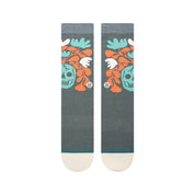 Skelly Nelly Crew Socks - Teal