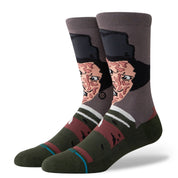 "Legends Of Horror" Freddy Crew Socks - Black