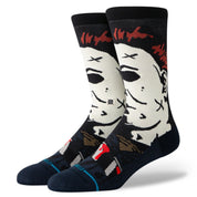 "Legends Of Horror" Michael Myers Crew Socks - Navy