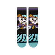 "Looney Tunes" Taz Crew Socks - Black