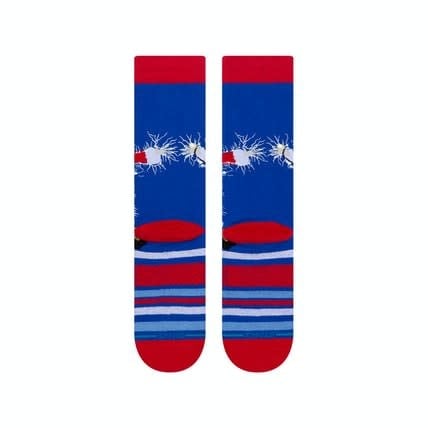 Chaussettes de Noël pour les vacances - Bleu