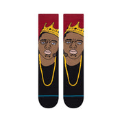 Biggie Resurrected Crew Socks - Black