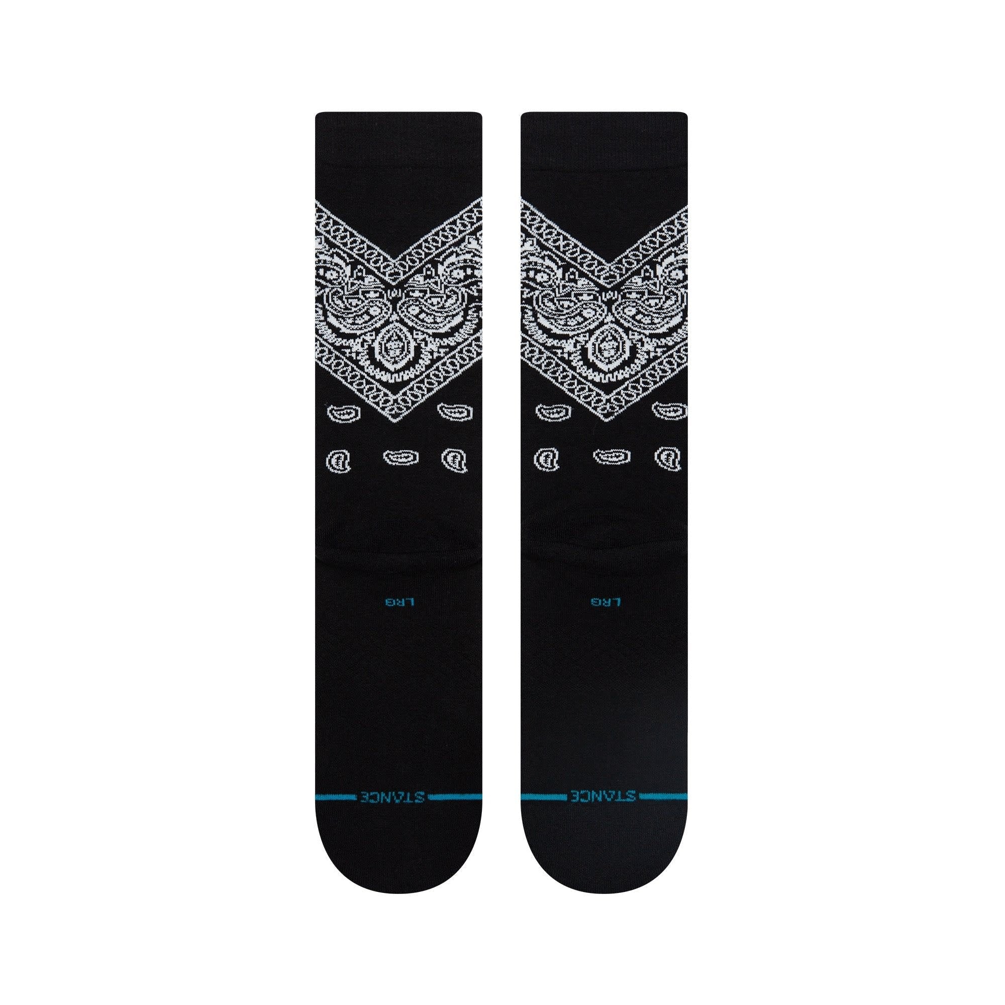 El Barrio Crew Socks - Black