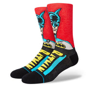 Batman Comic Crew Socks - Black