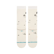 Peanuts Girl Power Crew Socks - Off White