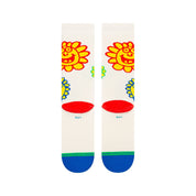 Keith Haring Happy Fields Crew Socks - Off White