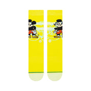 Chaussettes Disney Mickey Dillon Froelich Crew - Citron vert 