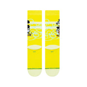 Chaussettes Disney Mickey Dillon Froelich Crew - Citron vert 