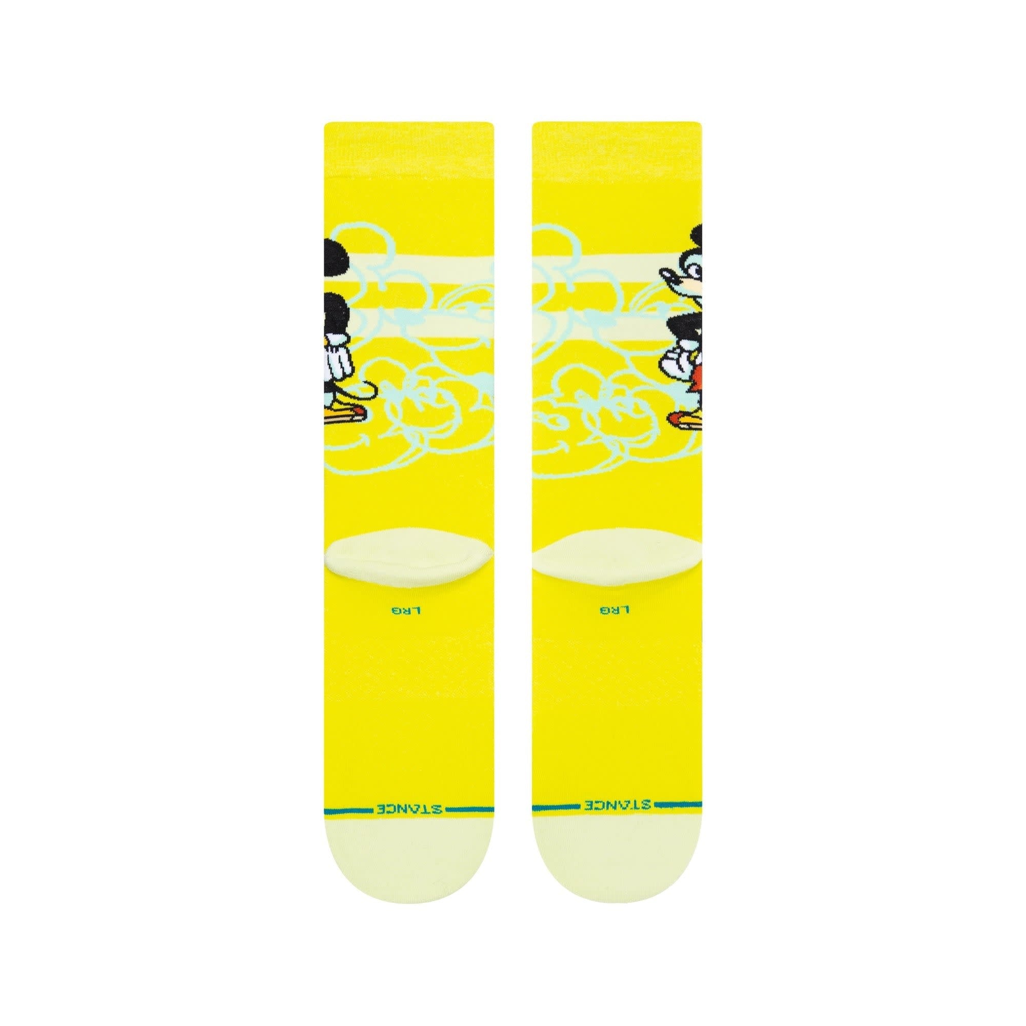 Disney Mickey Dillon Froelich Crew Socks - Lime