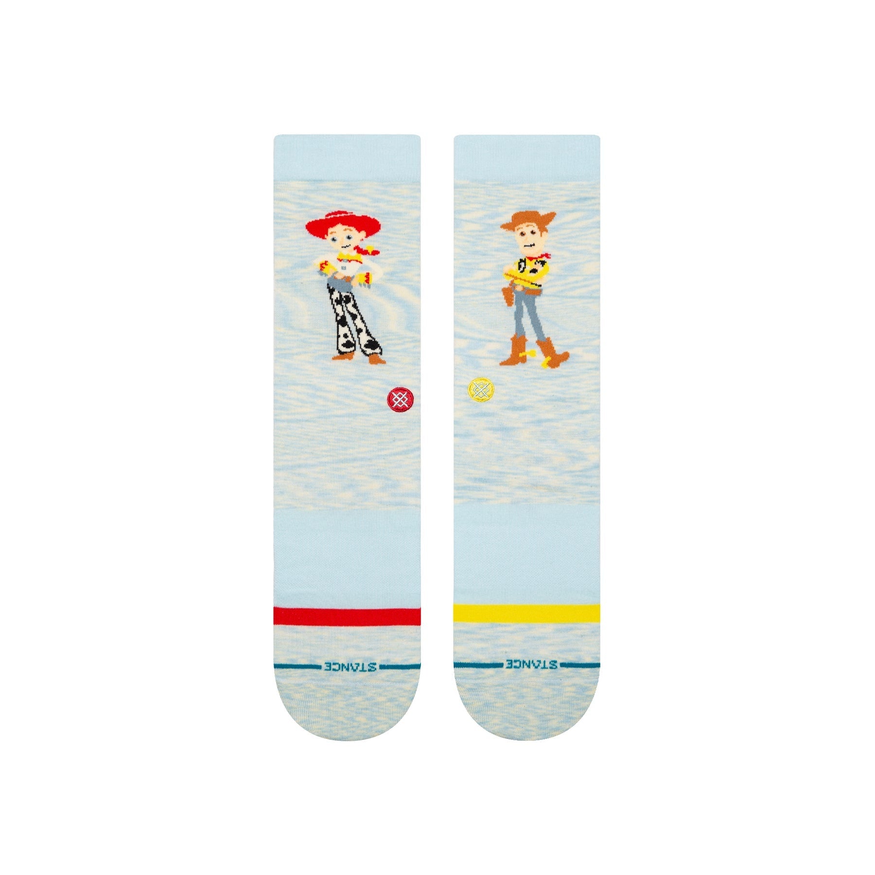 "Pixar" Best Friends Crew Socks - Light Blue