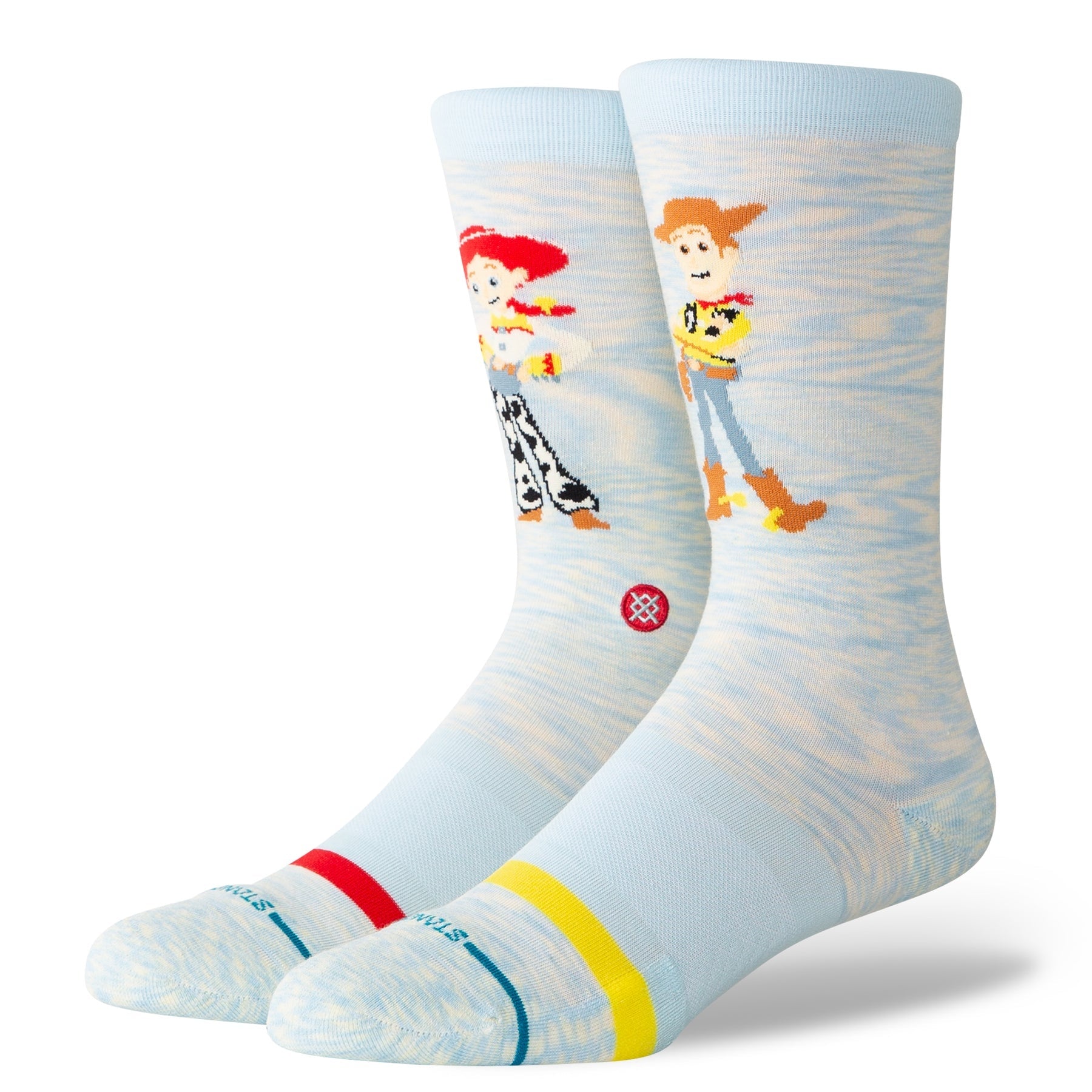 "Pixar" Best Friends Crew Socks - Light Blue