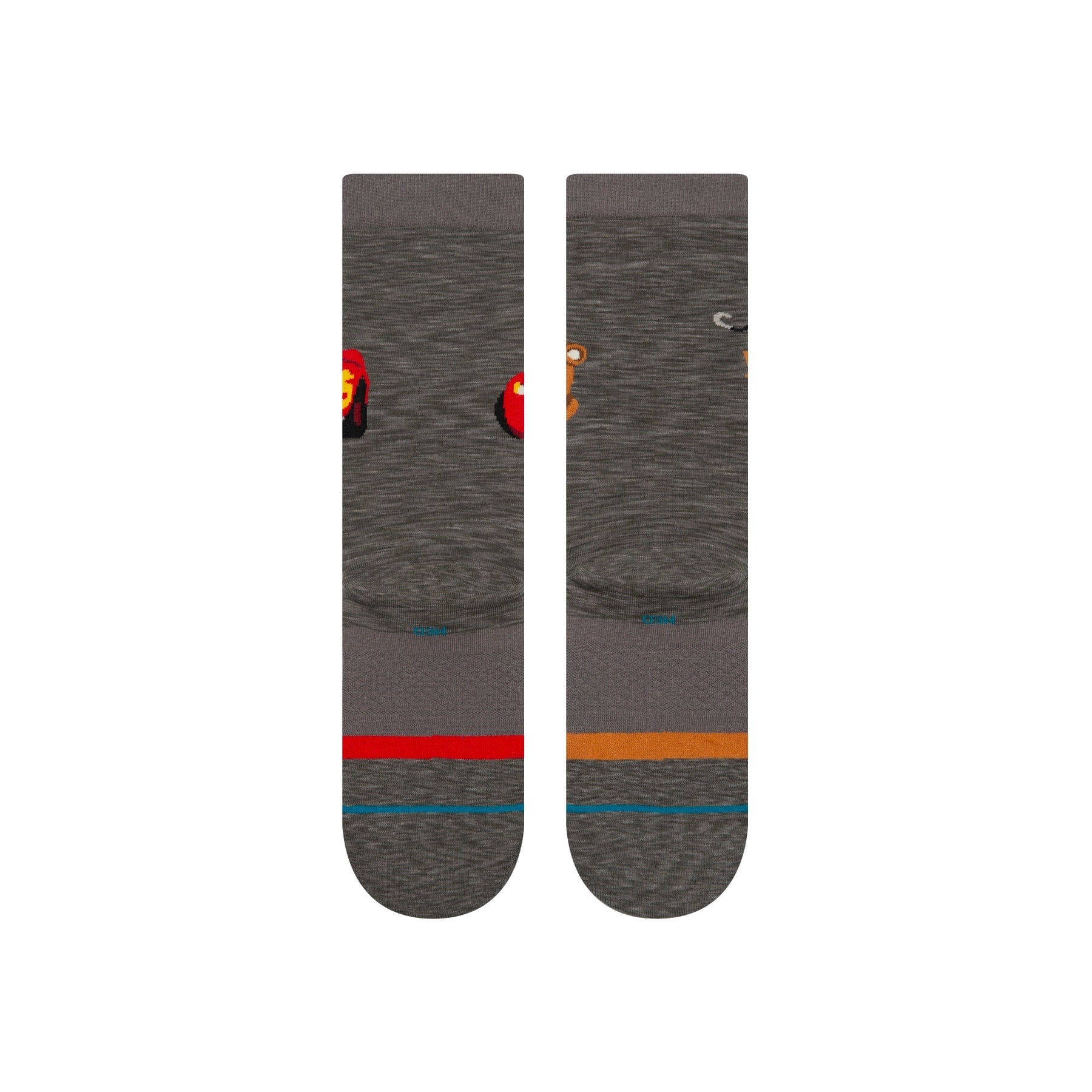 "Pixar" Kachow Crew Socks - Dark Grey