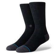 Icon 200 Crew Socks - Black