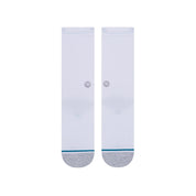 Icon 200 Crew Socks - White