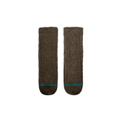 Forest Slippers Socks - Dark Green