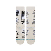 Dear Humans Crew Socks - Off White