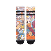 Calication Crew Socks - Vintage White