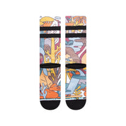 Calication Crew Socks - Vintage White
