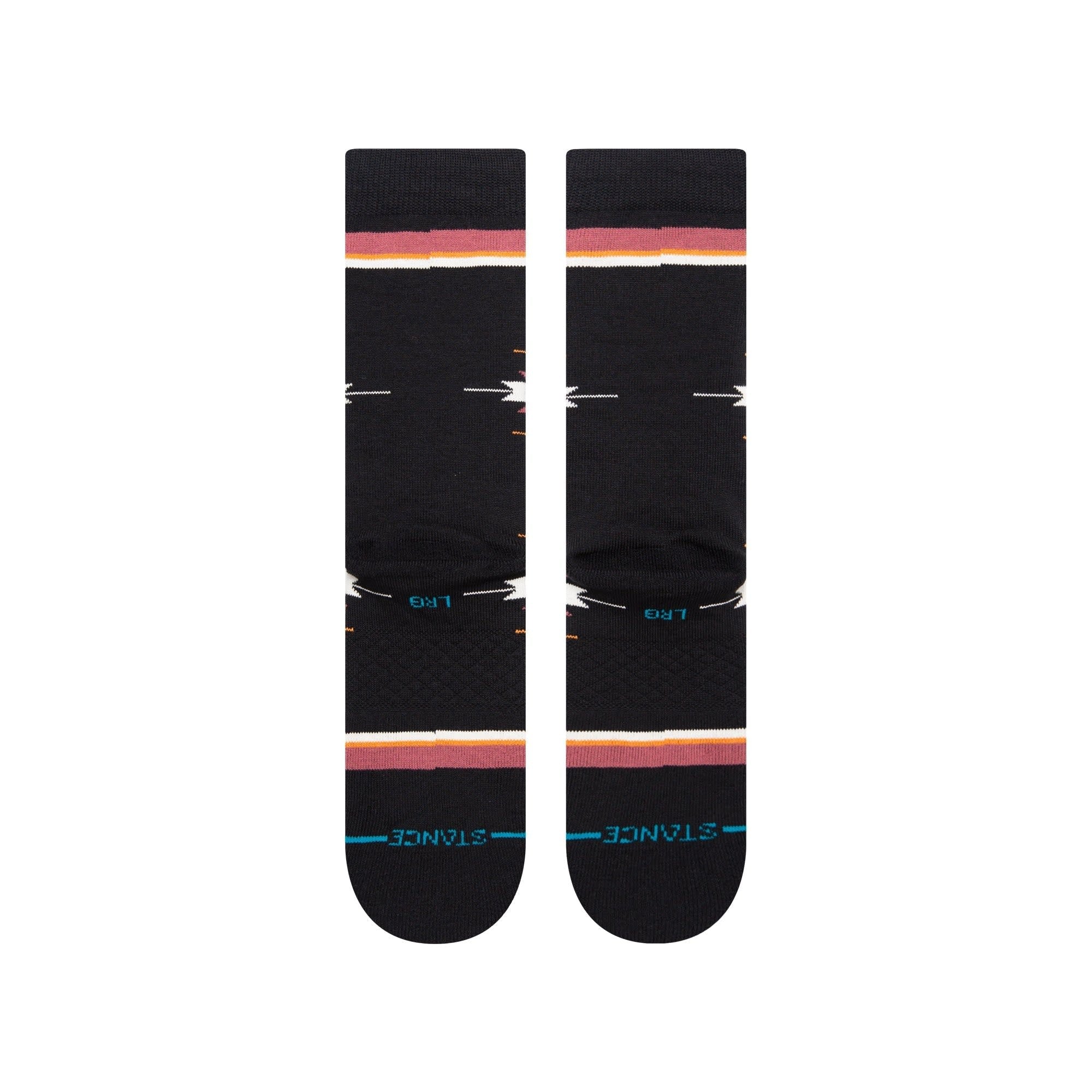 Cloaked Crew Socks - Washed Black