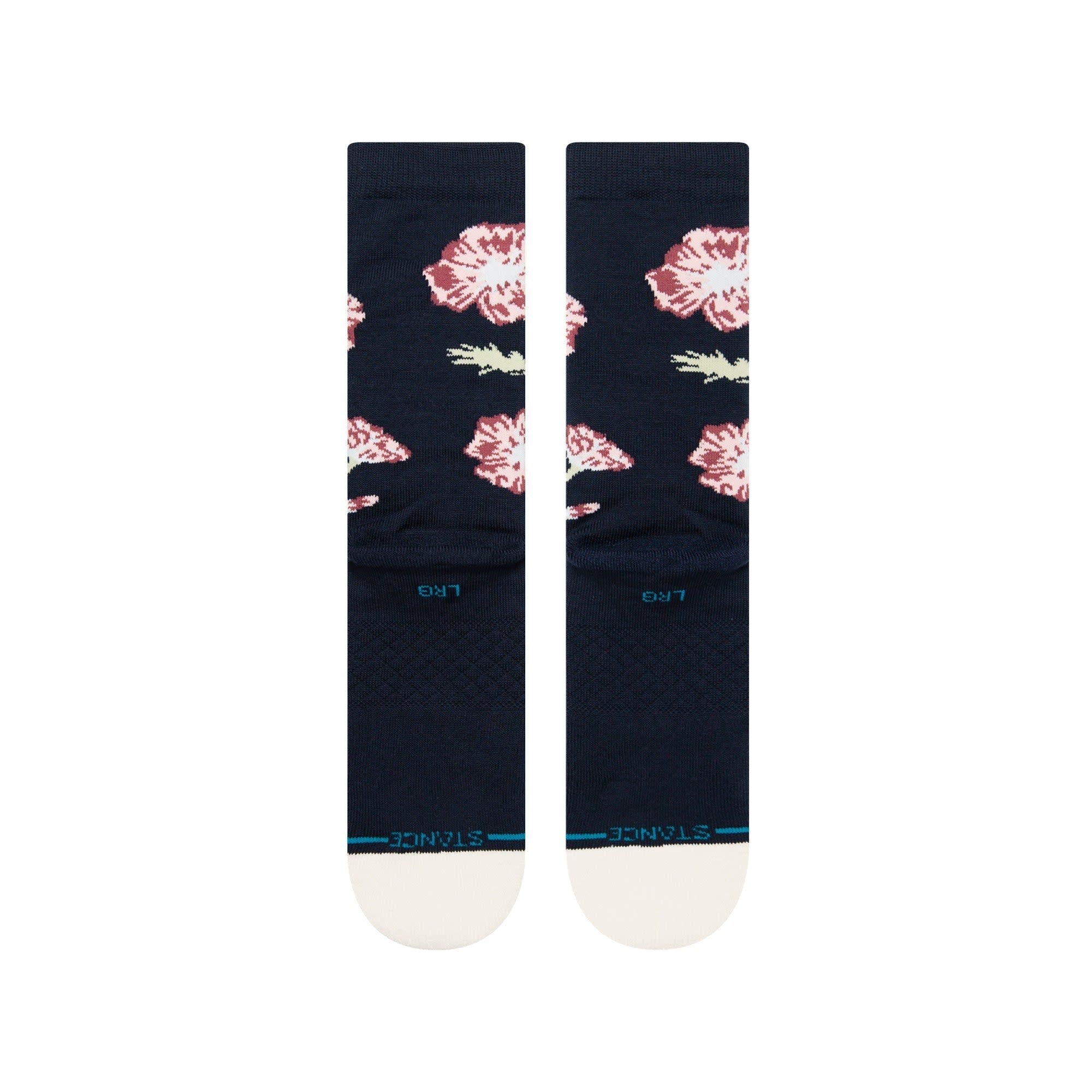 Poppie Crew Socks - Navy