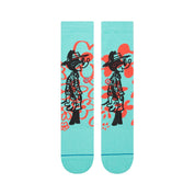 Disney Surf Check By Russ Crew Socks - Blue