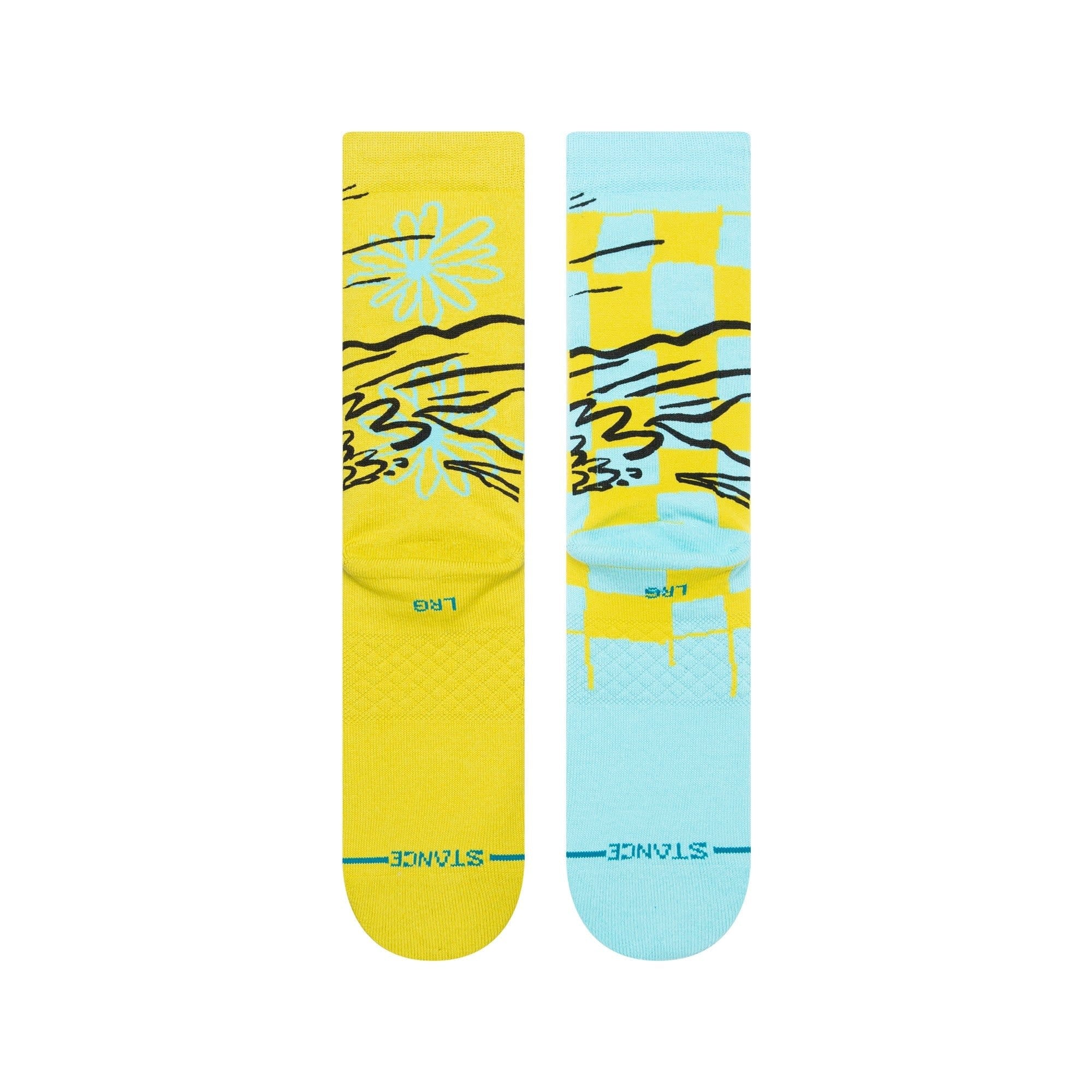 Disney Tandem By Russ Crew Socks - Blue