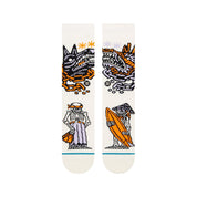 Dj Clash Crew Socks - Off White