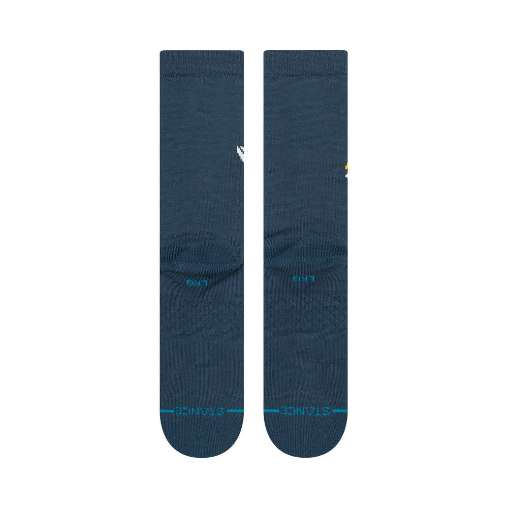 Chaussettes Dj Warrior Crew - Bleu 