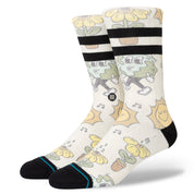 Nice Mooves Crew Socks - Off White