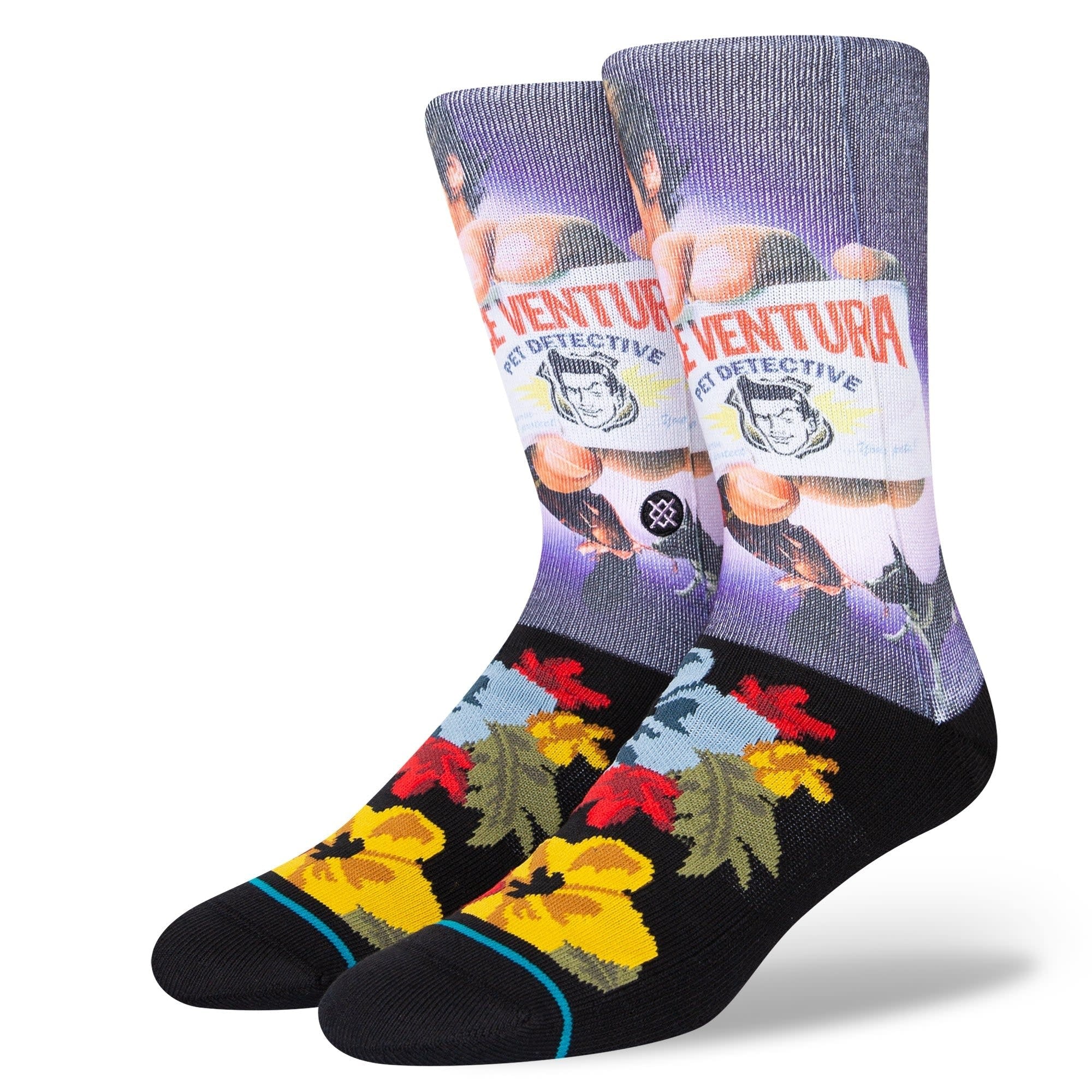Pet Detective Crew Socks - Black
