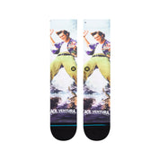 When Nature Calls Crew Socks - Black