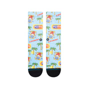 Good Humor Pops Crew Socks - Light Blue