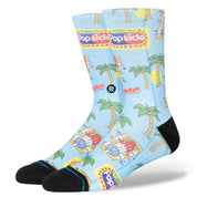 Good Humor Pops Crew Socks - Light Blue