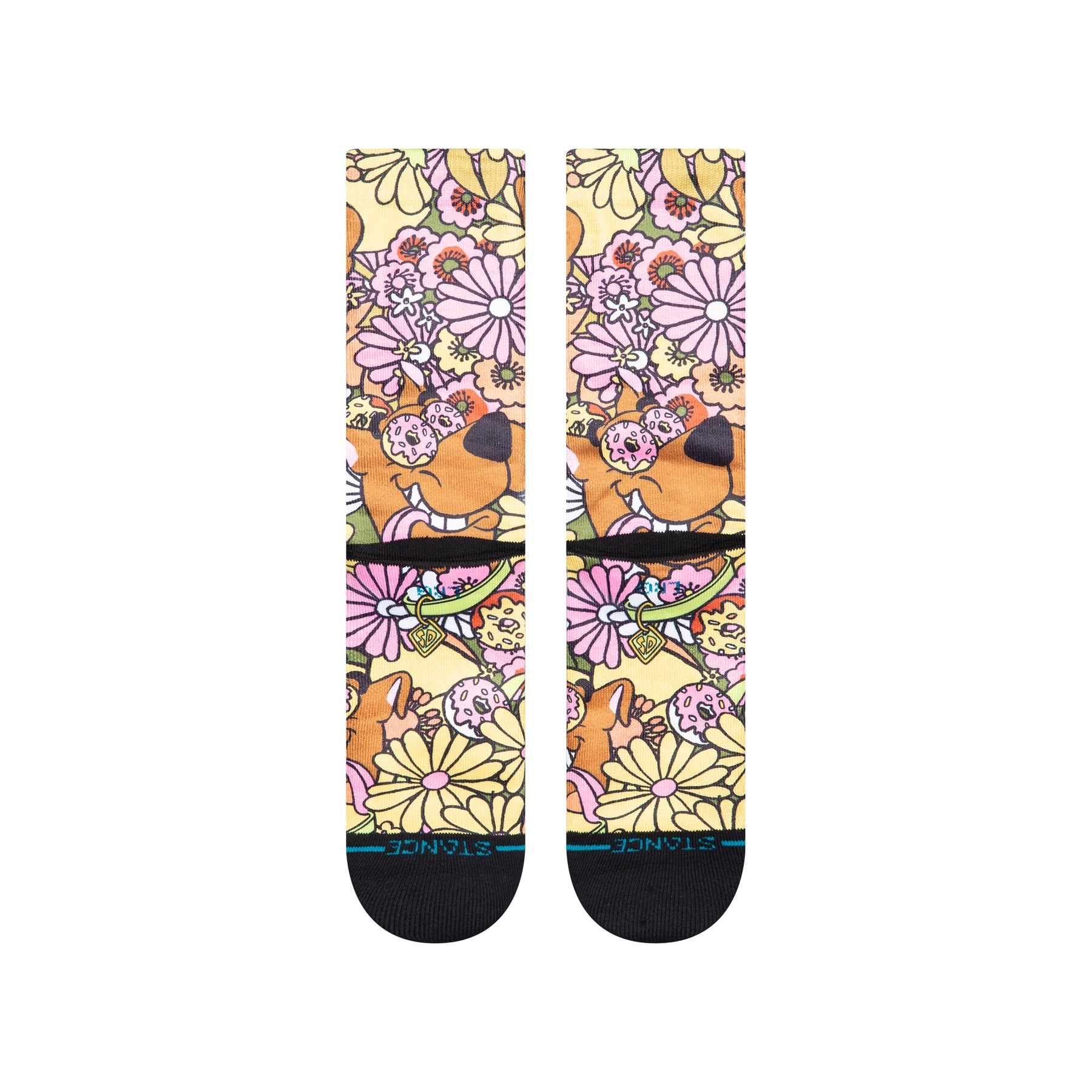 Scooby-Doo Snakin Scoobs Crew Socks - Multi