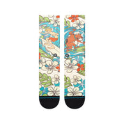 Scooby-Doo Surfs Up Shaggy Crew Socks - Blue