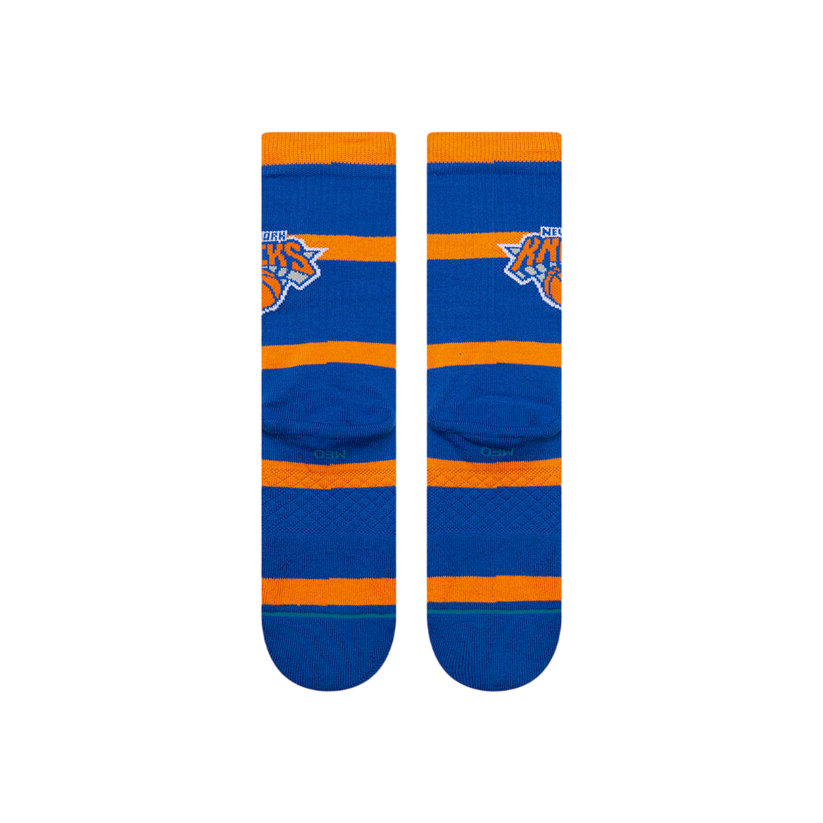 "NBA" Prep Stripe Crew Socks - New York Knicks