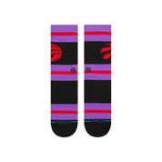 "NBA" Prep Stripe Crew Socks - Toronto Raptors