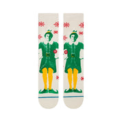 Buddy The Elf Crew Socks - Off White