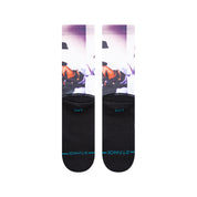 Tupac Makaveli Crew Socks - Black