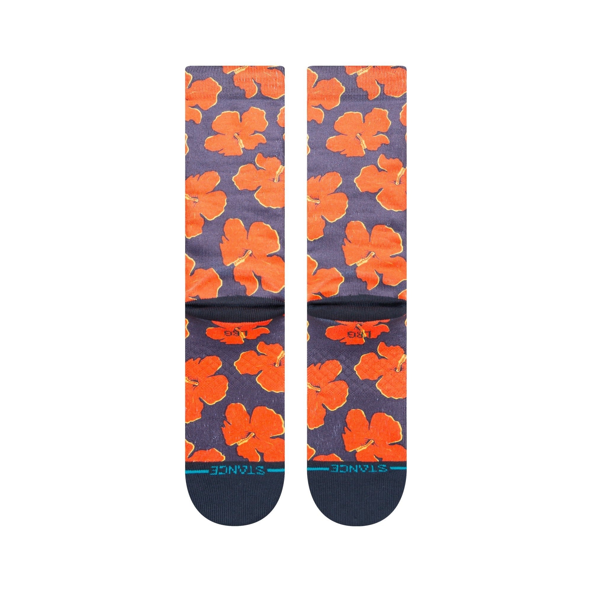 Hawaii Meria Crew Socks - Red