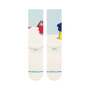 The Simpsons Mr. Plow Crew Socks - Light Blue