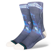 Metallica The Chair Crew Socks - Purple