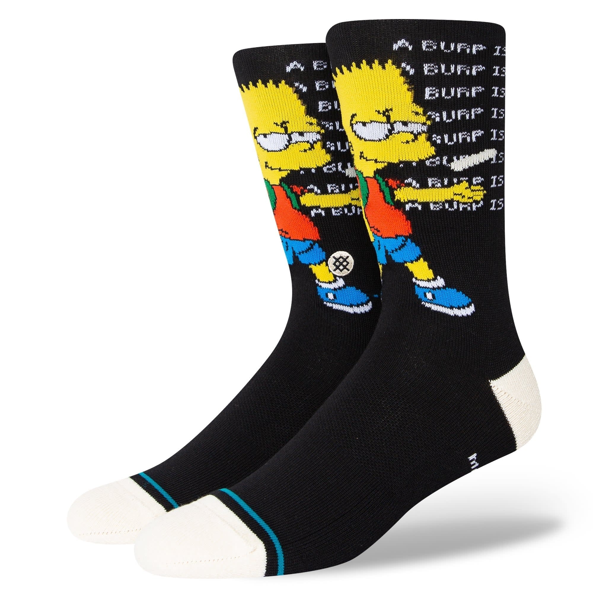 Chaussettes Simpson Troubled Crew - Noir 