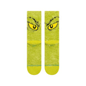 "The Grinch" Da Da Dagrinch Crew Socks - Green