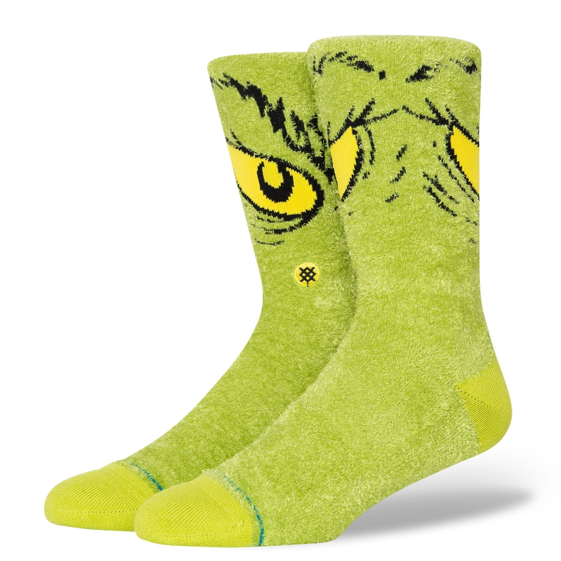 "The Grinch" Da Da Dagrinch Crew Socks - Green