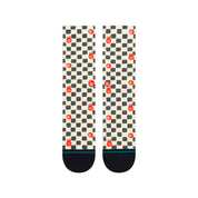 Lucky Unlucky Crew Socks - Off White