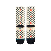 Lucky Unlucky Crew Socks - Off White