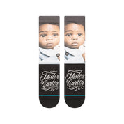 "Lil Wayne" Mister Carter Crew Socks - Black